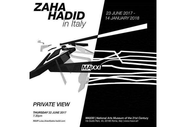 Zaha Hadid: the exhibition 1