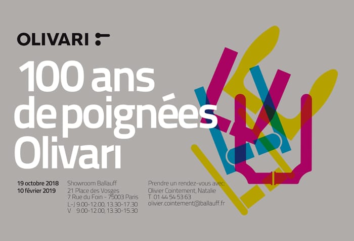 Paris and Made in Italy: exhibitions about Gio Ponti and Olivari 1