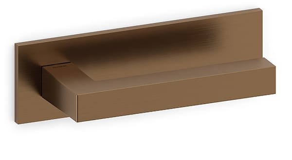 SuperBronze satin horizontal plate