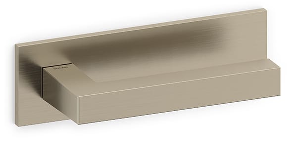 SuperNickel satin horizontal plate