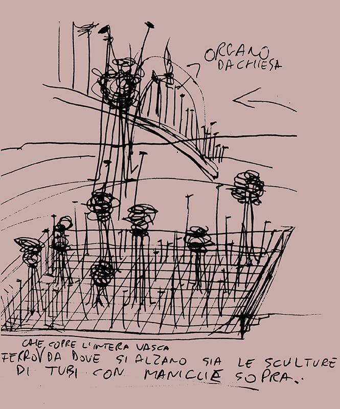Biennale Arte 2026 project drawing