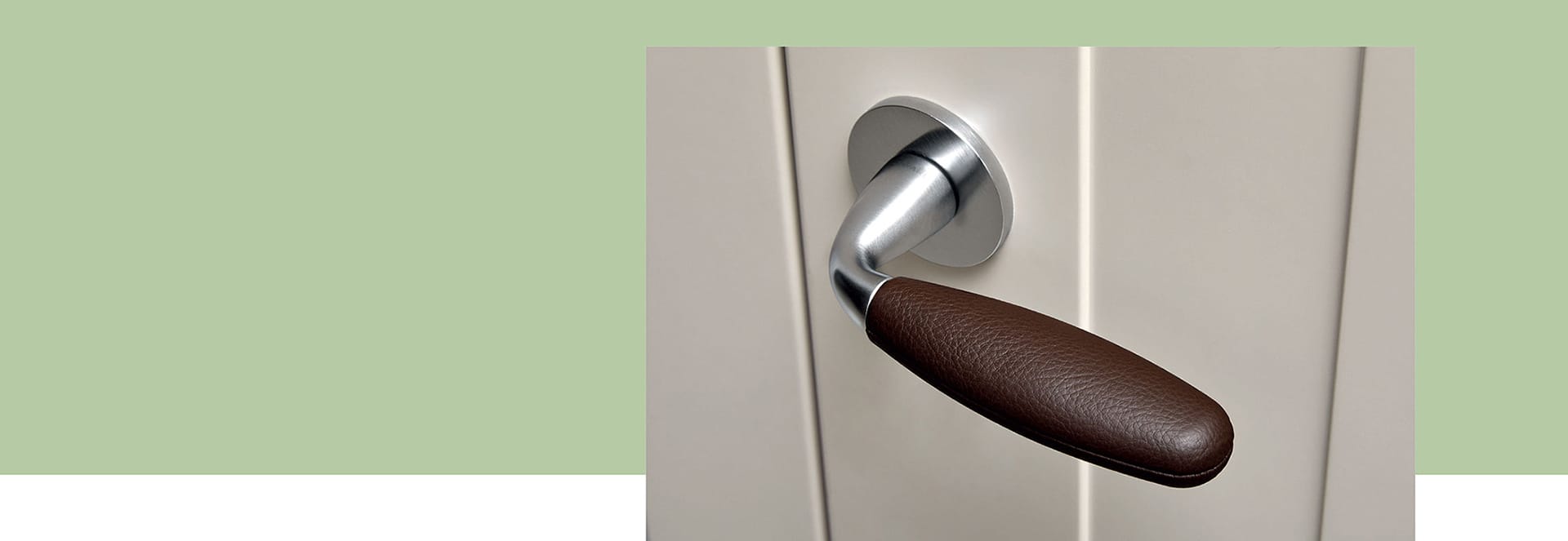 Poltrona Frau leather handle