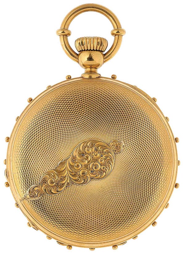 Historic Breguet guilloché watch