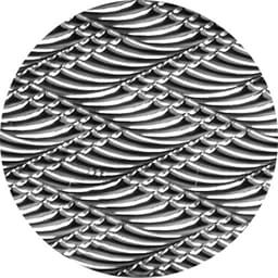 Chevron guilloché pattern